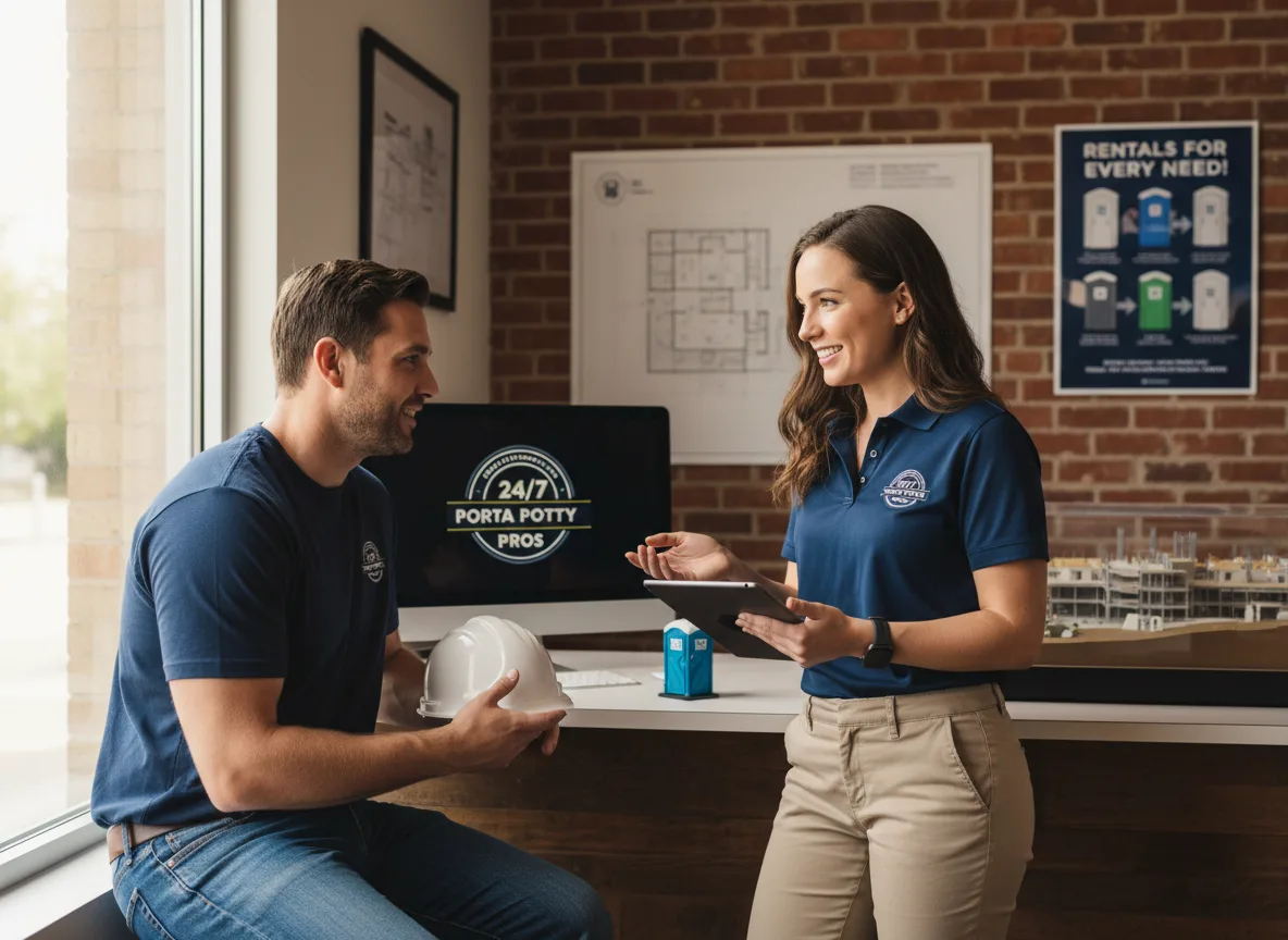 Flushing Toilet Rental Options in South English, IA